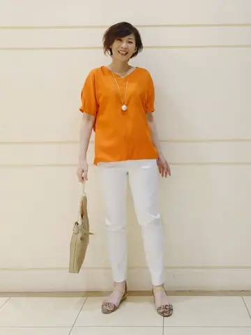 自由区 L maruri コーディネート画像