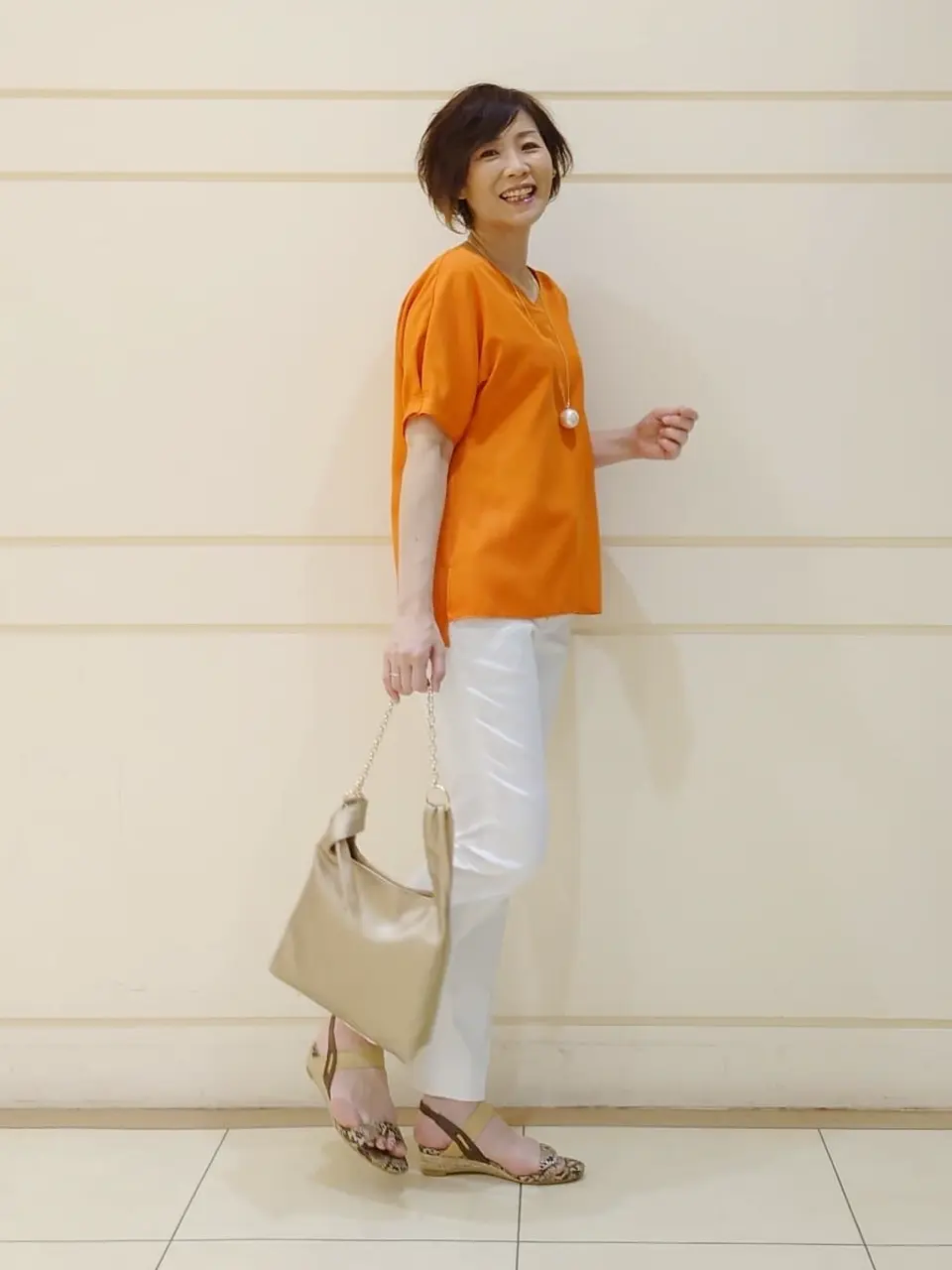 自由区 L maruri コーディネート画像