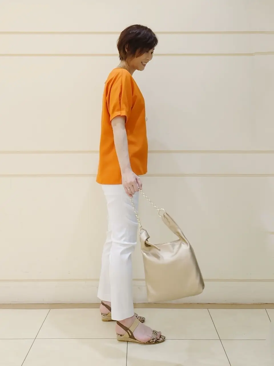 自由区 L maruri コーディネート画像