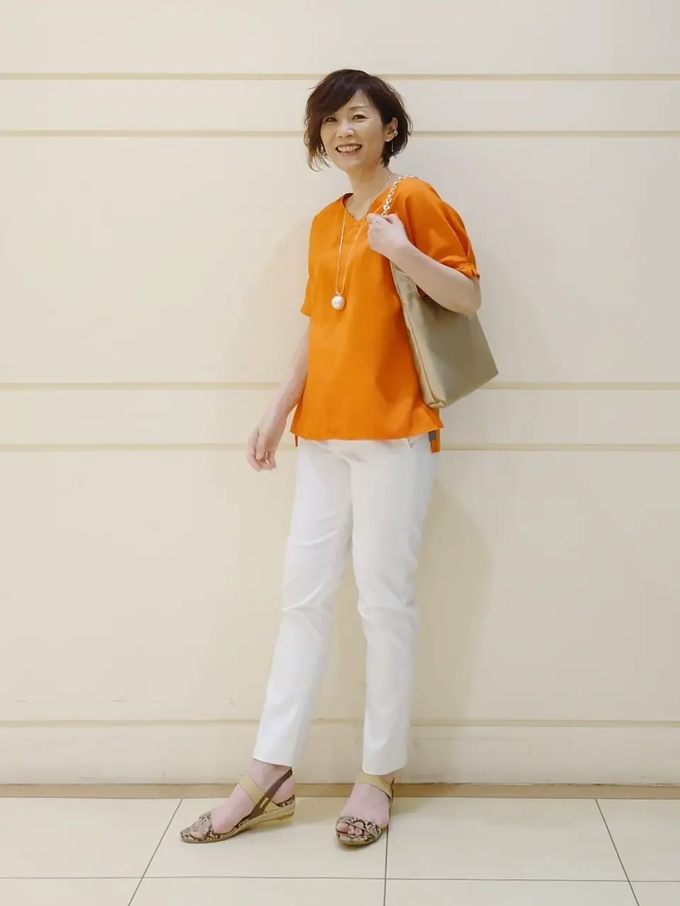 自由区 L maruri コーディネート画像