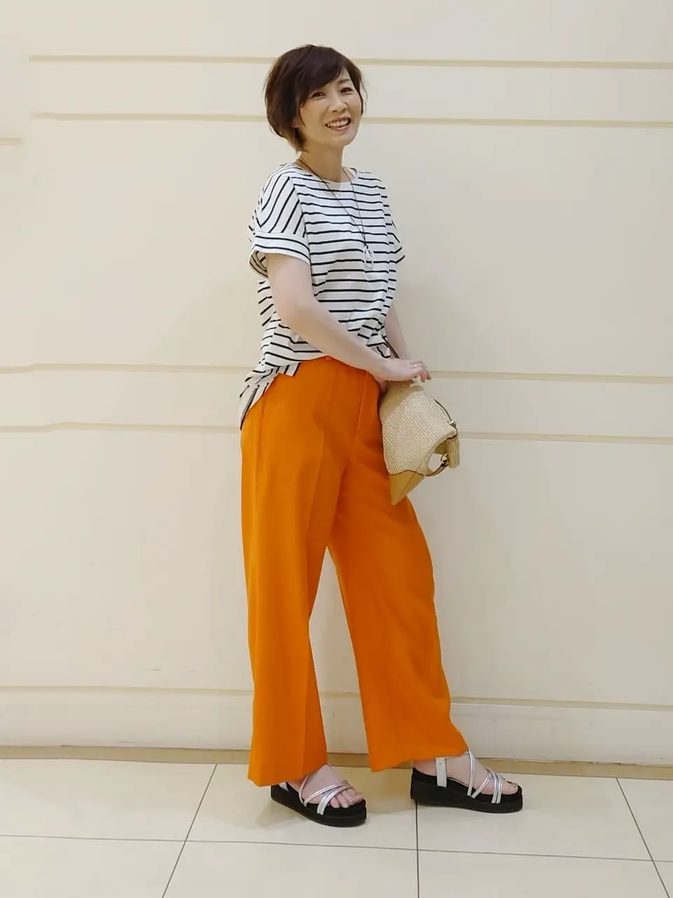 自由区 L maruri コーディネート画像