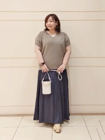 自由区 L 藤原 コーディネート画像