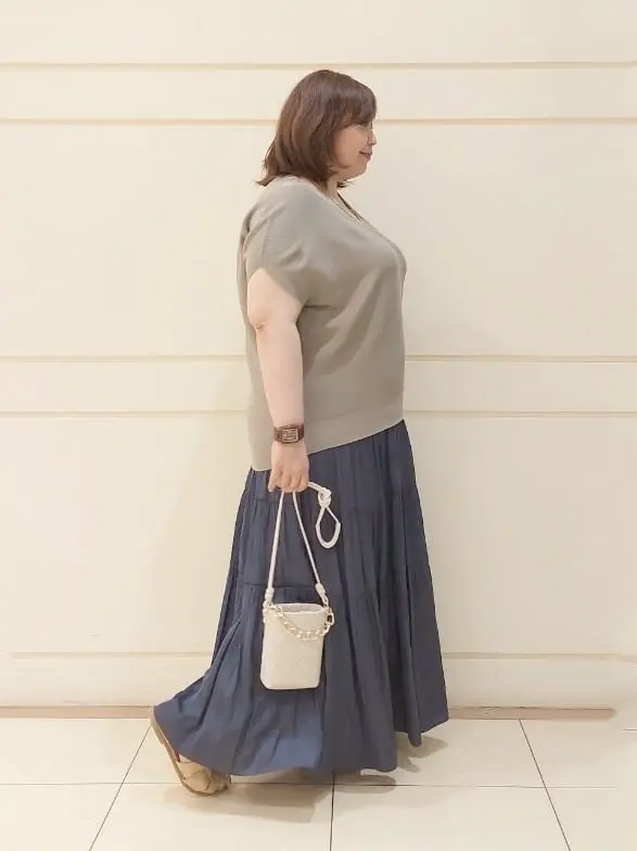 自由区 L 藤原 コーディネート画像