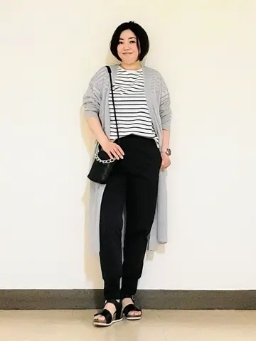 自由区 L 宇野 コーディネート画像