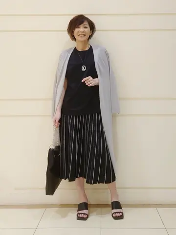 自由区 L maruri コーディネート画像