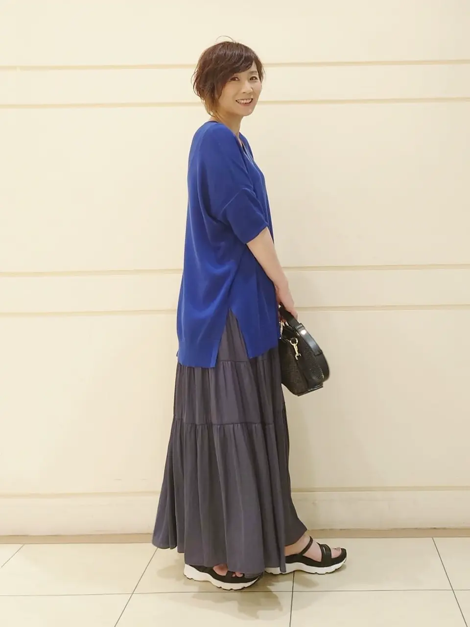 自由区 L maruri コーディネート画像