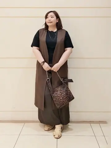 自由区 L 藤原 コーディネート画像