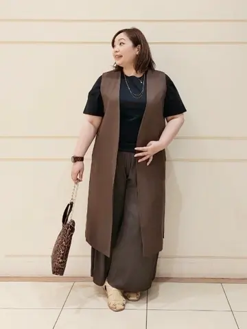 自由区 L 藤原 コーディネート画像