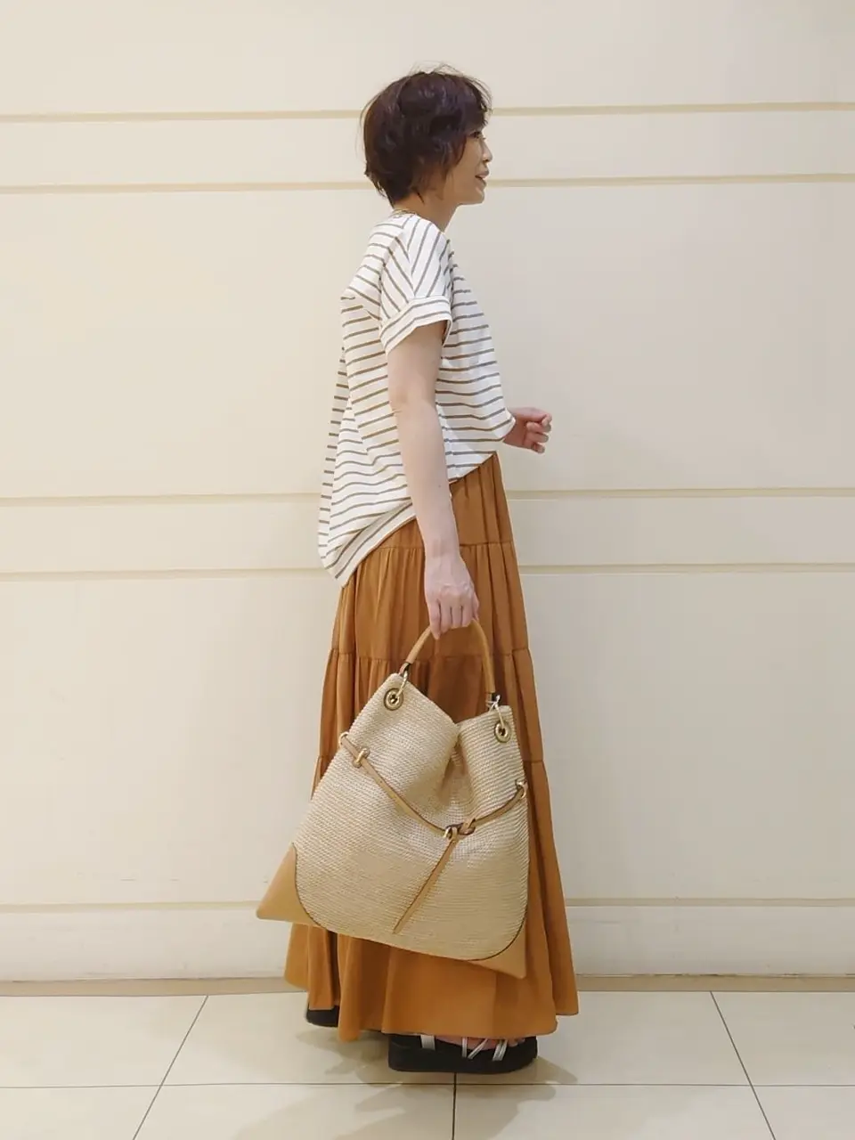 自由区 L maruri コーディネート画像