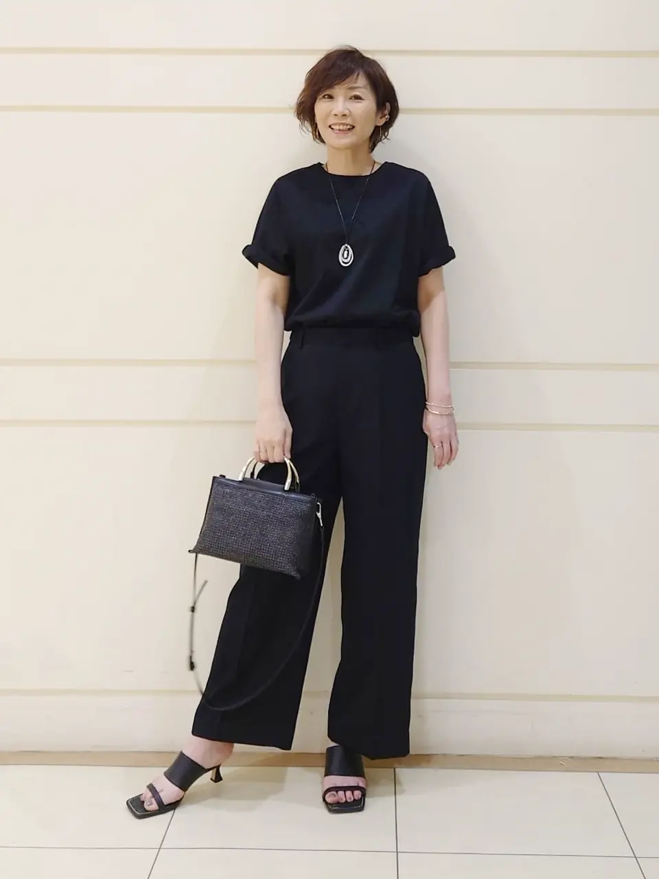 自由区 L maruri コーディネート画像