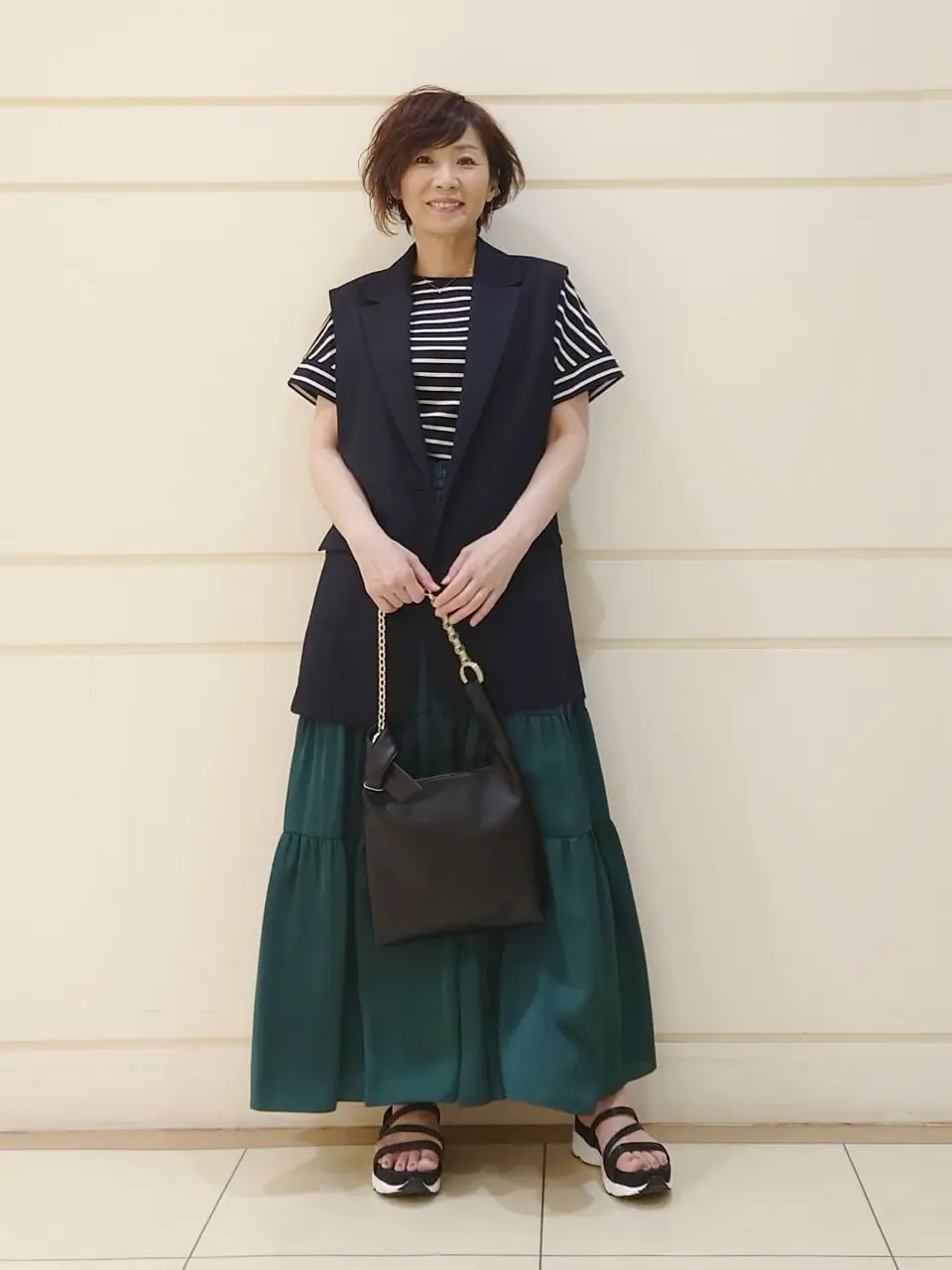 自由区 L maruri コーディネート画像