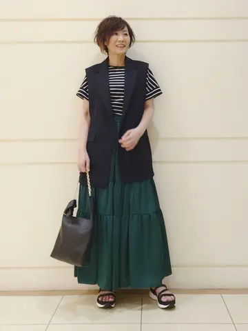 自由区 L maruri コーディネート画像