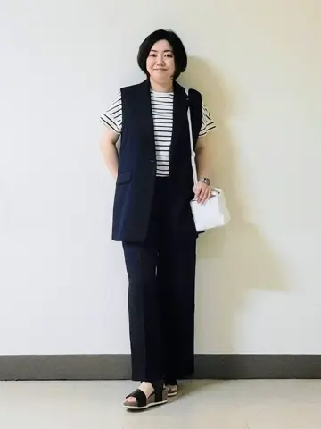 自由区 L 宇野 コーディネート画像