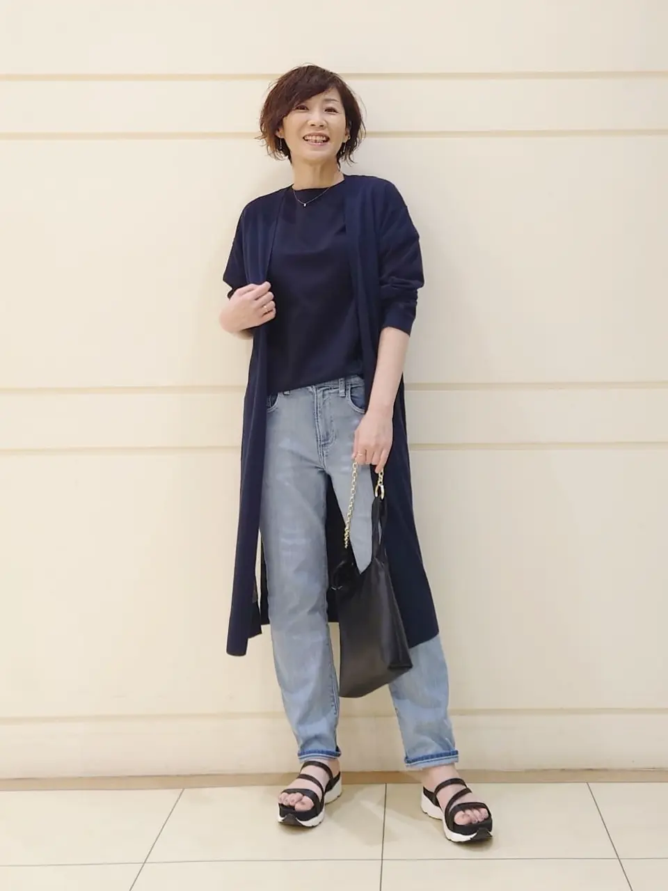 自由区 L maruri コーディネート画像