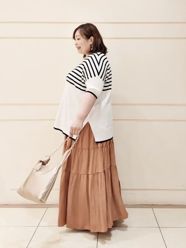 自由区 L 藤原 コーディネート画像