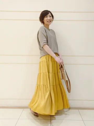 自由区 L maruri コーディネート画像