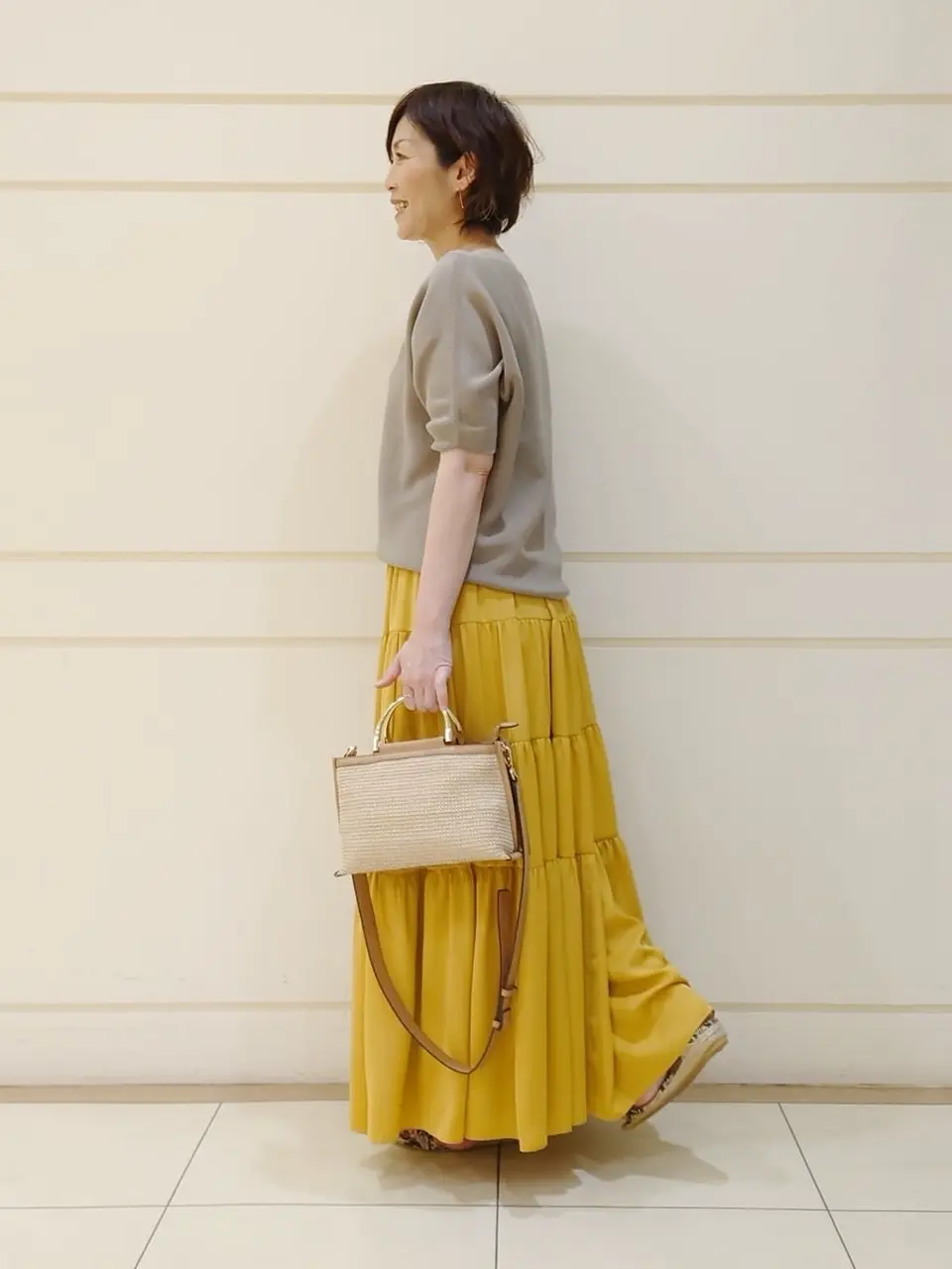 自由区 L maruri コーディネート画像