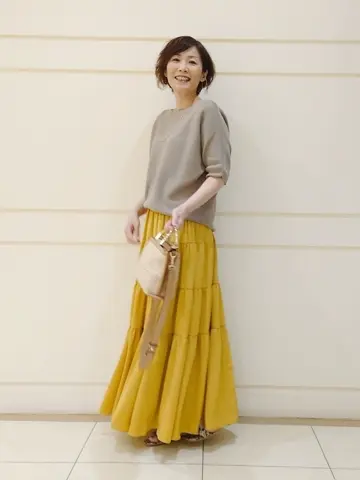 自由区 L maruri コーディネート画像