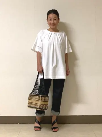 自由区 L 坂本 コーディネート画像