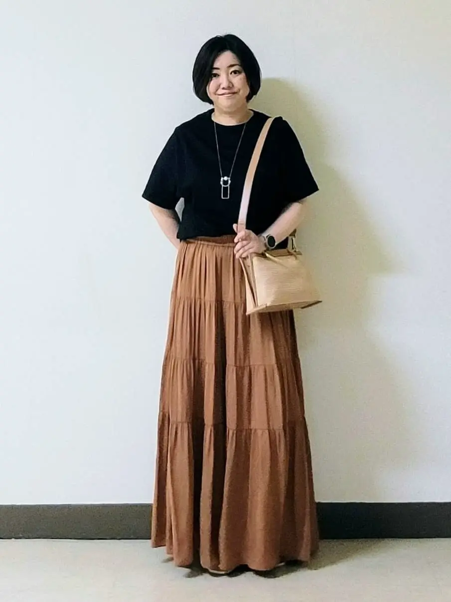 自由区 L 宇野 コーディネート画像