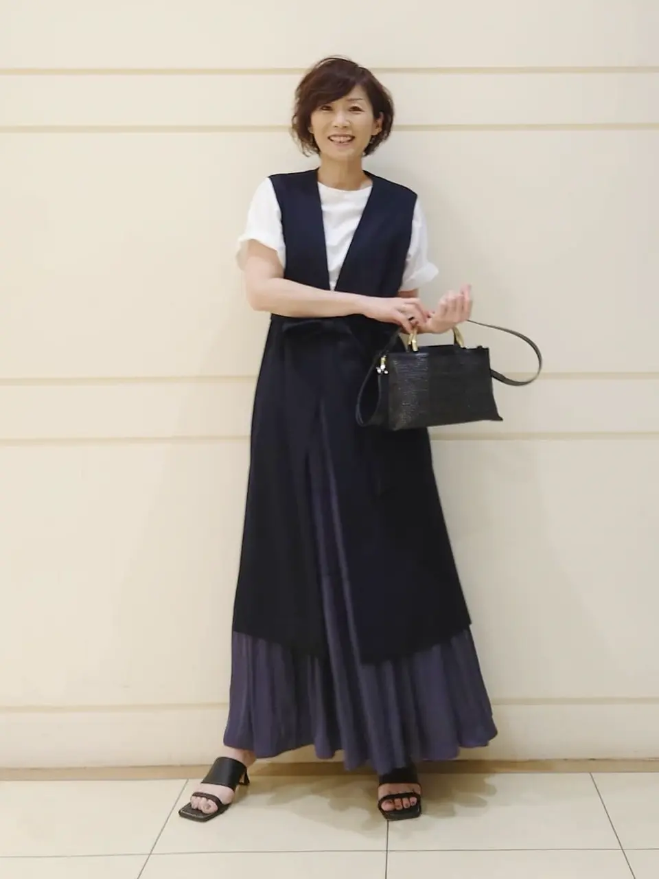 自由区 L maruri コーディネート画像