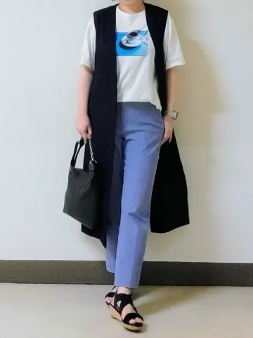 自由区 L 宇野 コーディネート画像