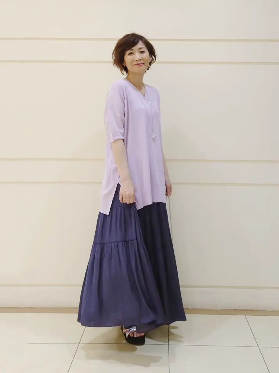 自由区 L maruri コーディネート画像