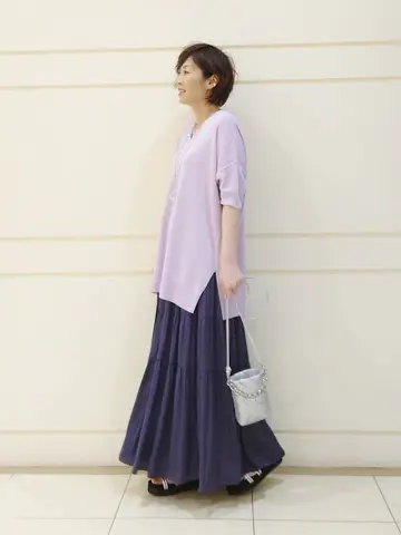 自由区 L maruri コーディネート画像