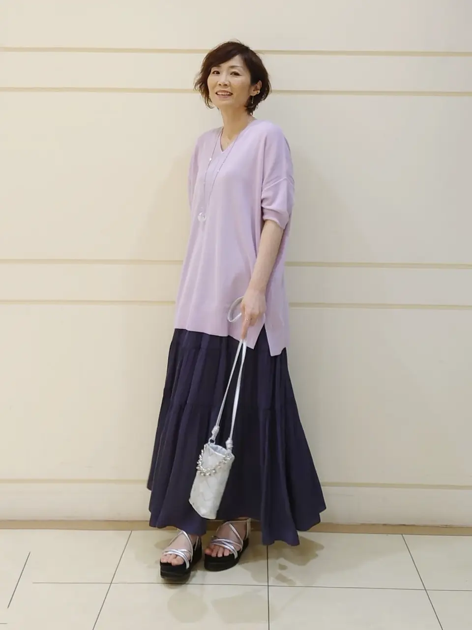 自由区 L maruri コーディネート画像