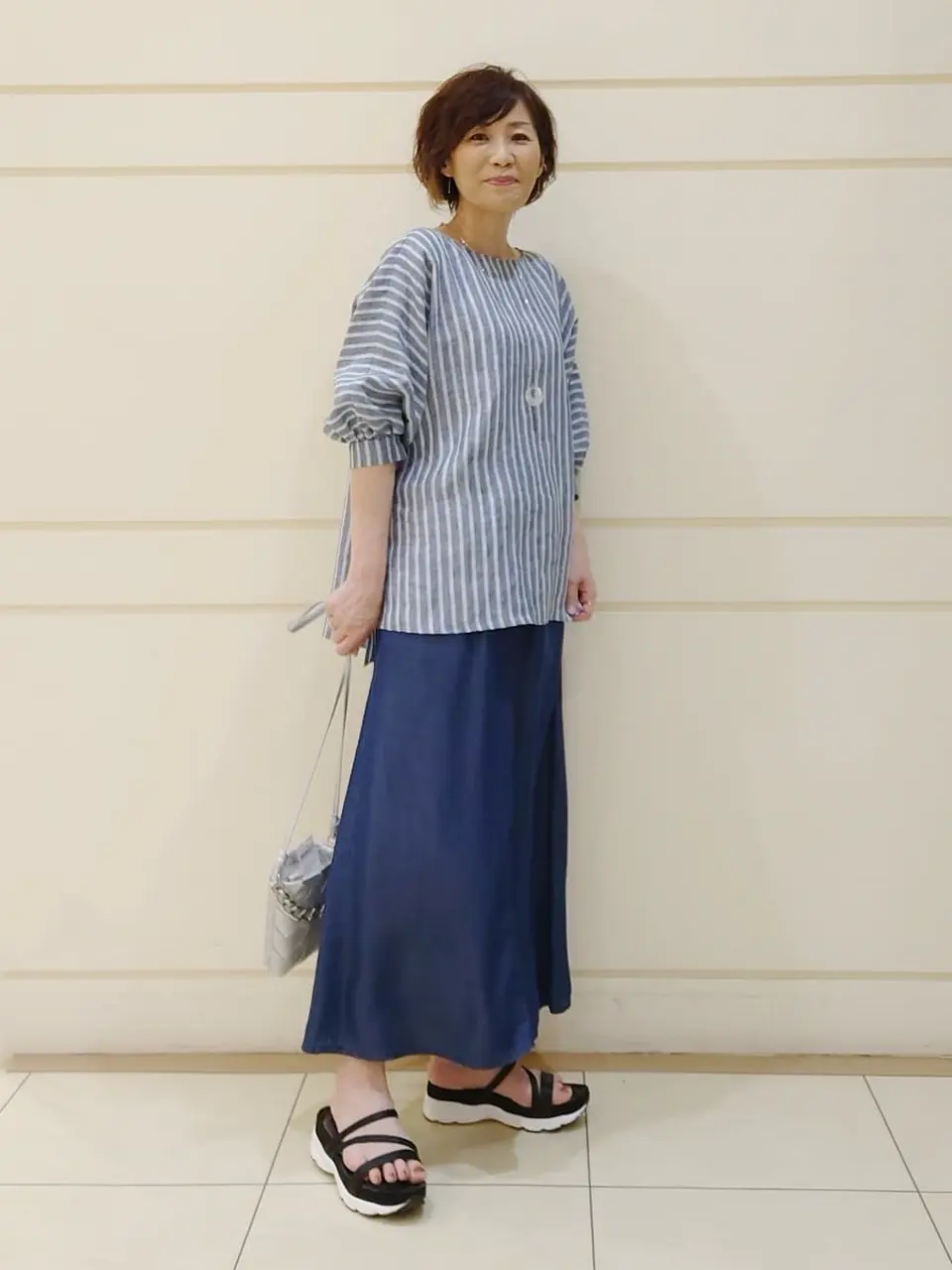 自由区 L maruri コーディネート画像