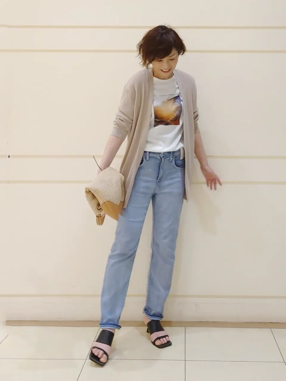 自由区 L maruri コーディネート画像