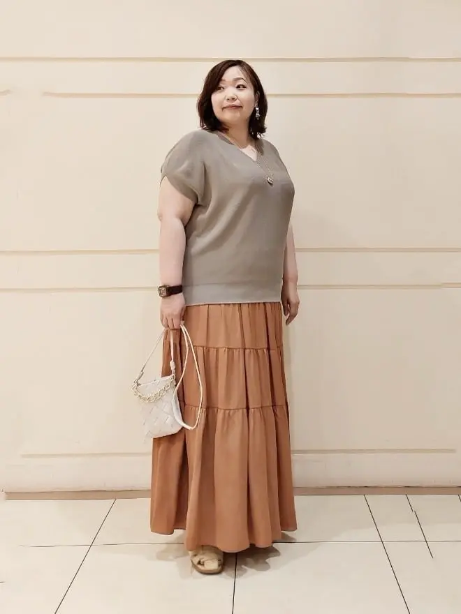 自由区 L 藤原 コーディネート画像