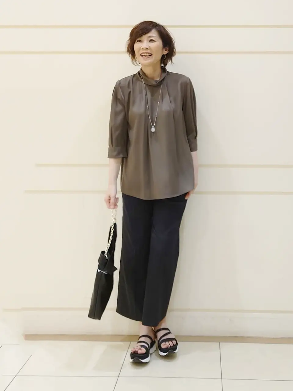 自由区 L maruri コーディネート画像