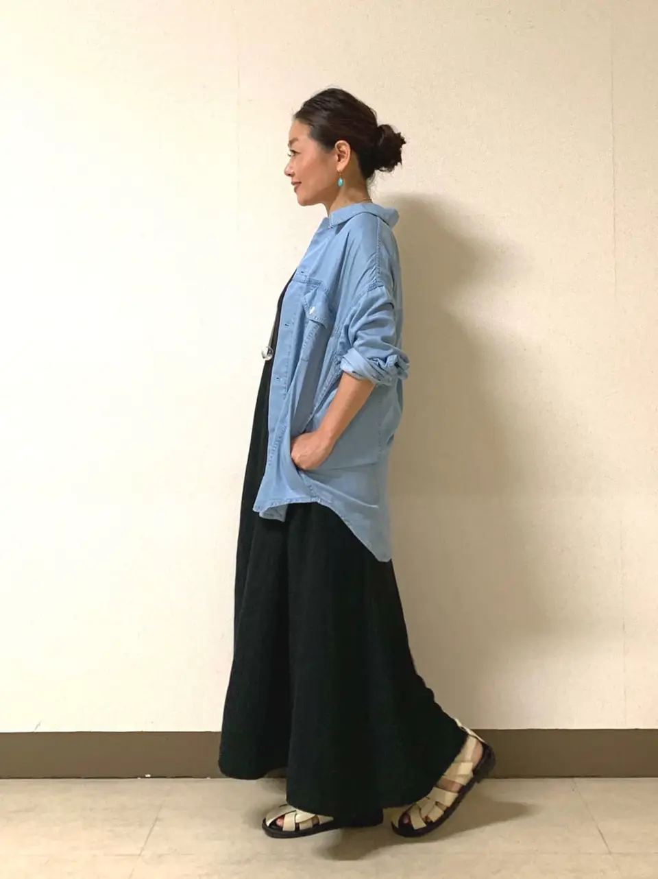 自由区 L 坂本 コーディネート画像