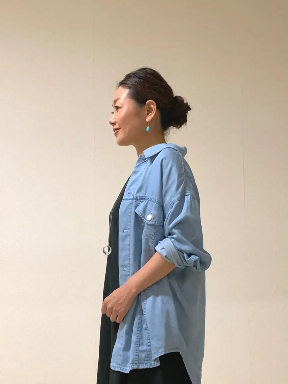 自由区 L 坂本 コーディネート画像