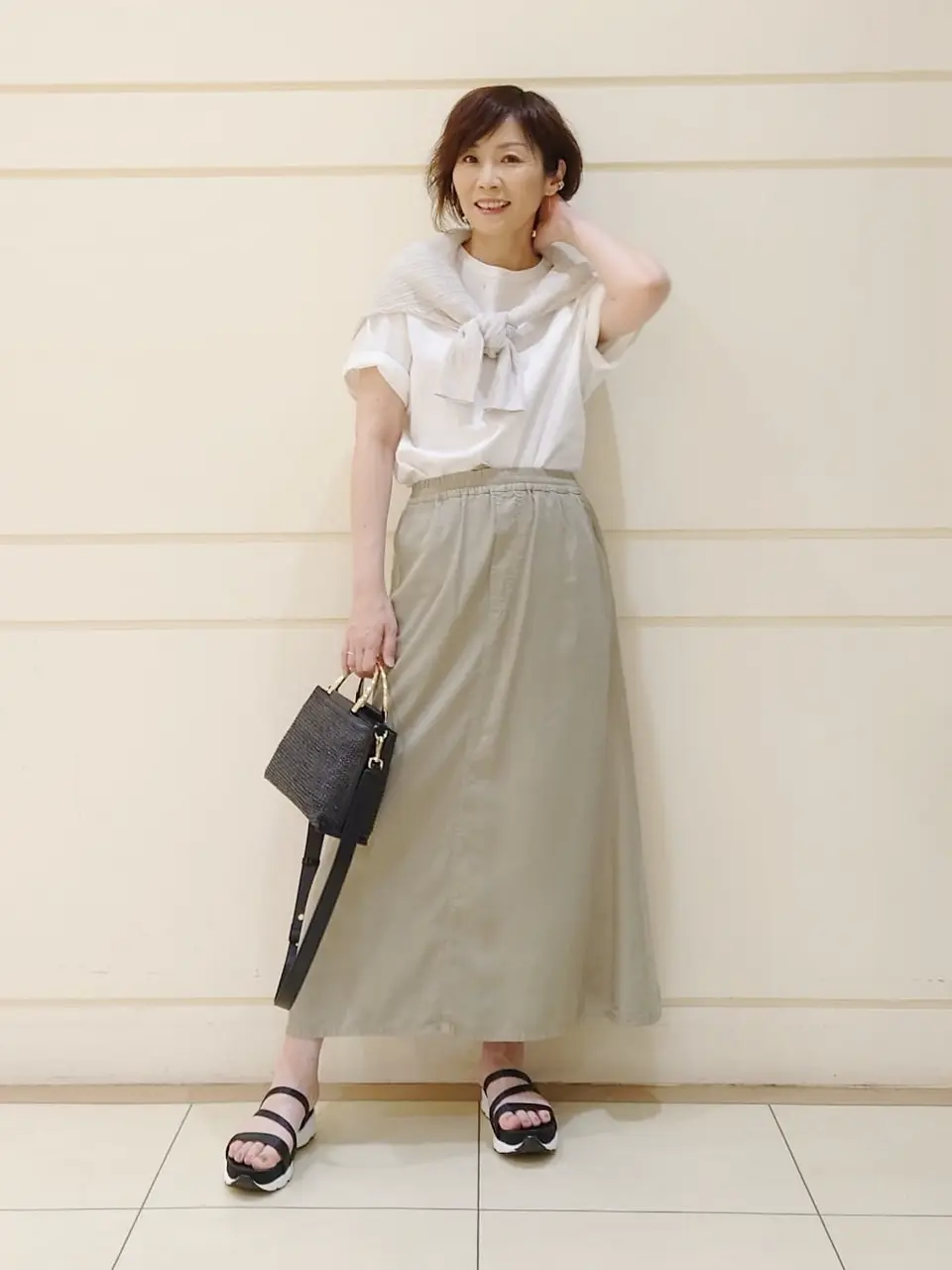 自由区 L maruri コーディネート画像