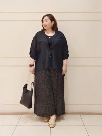 自由区 L 藤原 コーディネート画像