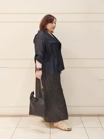 自由区 L 藤原 コーディネート画像