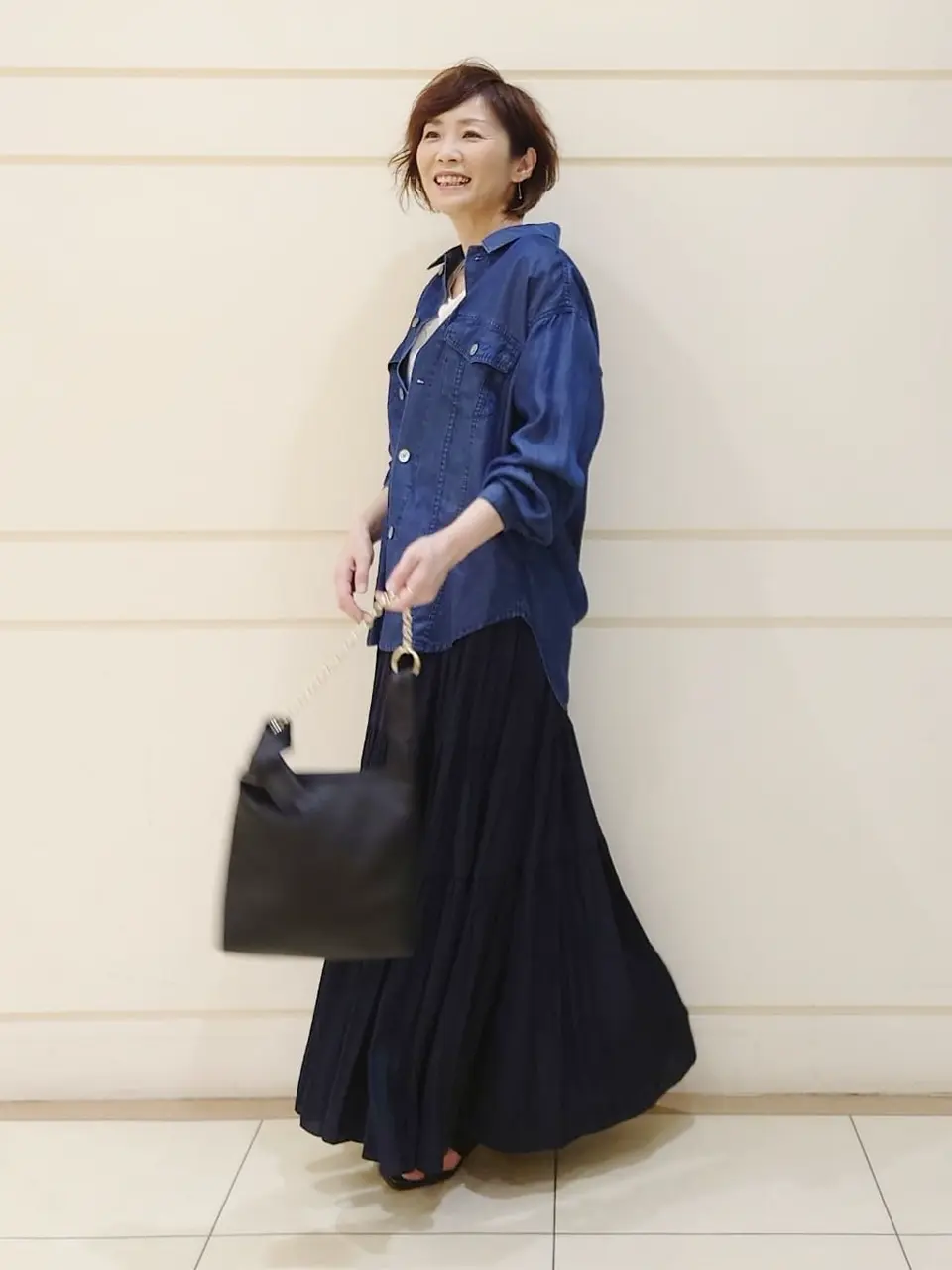 自由区 L maruri コーディネート画像