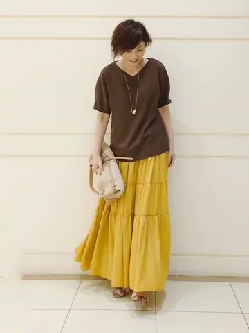 自由区 L maruri コーディネート画像