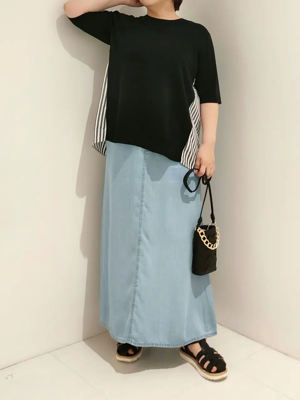 自由区 L 中村 コーディネート画像