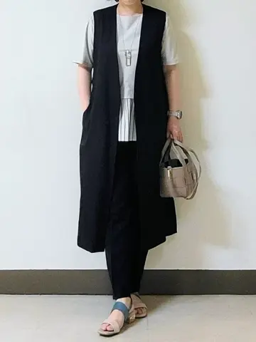 自由区 L 宇野 コーディネート画像