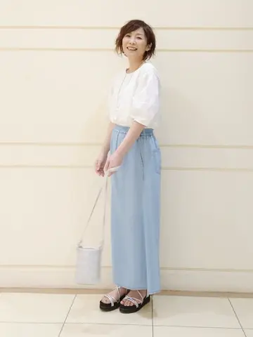 自由区 L maruri コーディネート画像