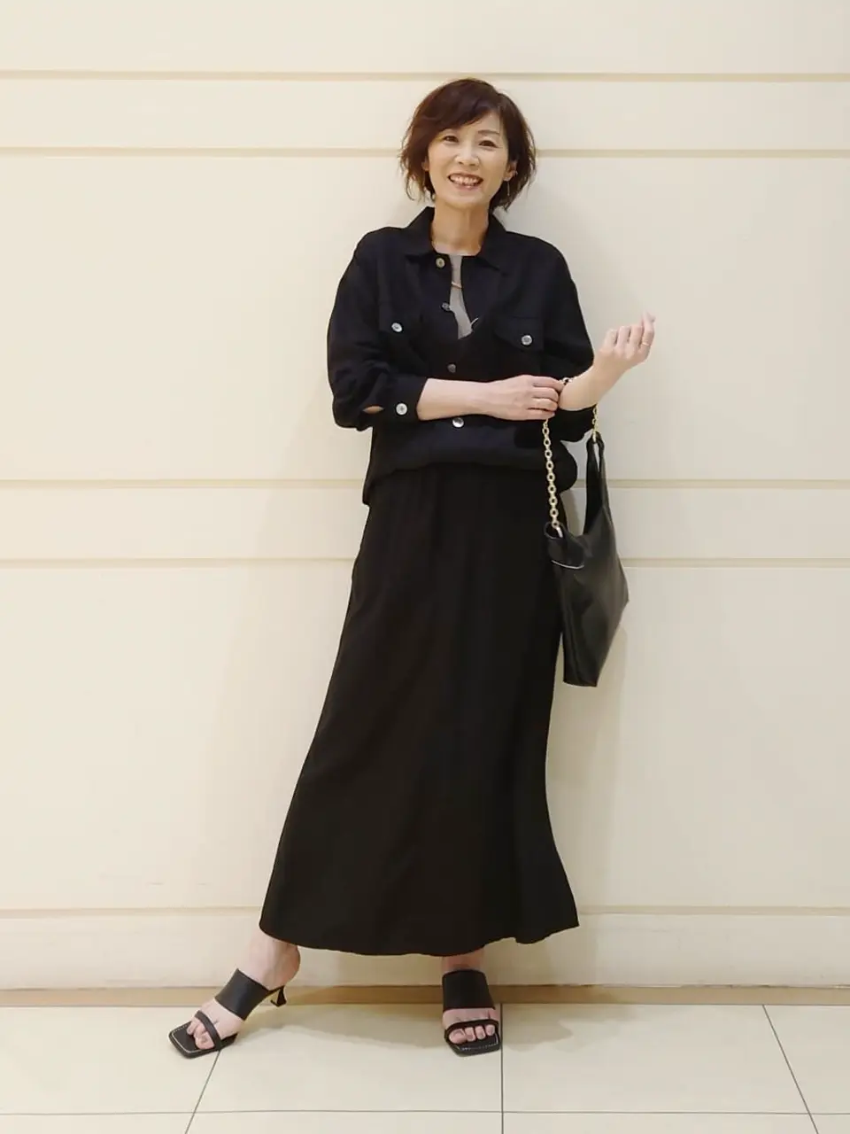 自由区 L maruri コーディネート画像