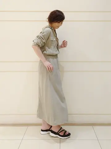 自由区 L maruri コーディネート画像