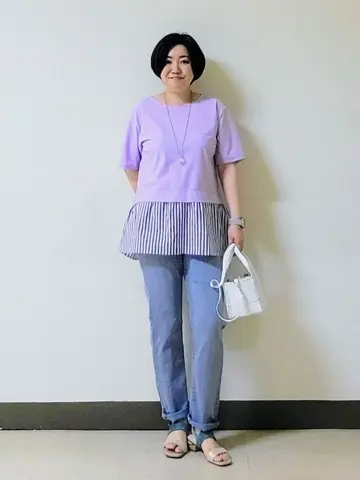 自由区 L 宇野 コーディネート画像