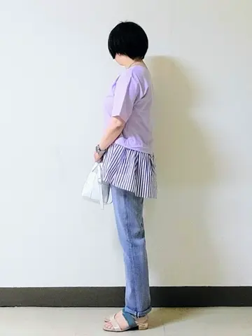 自由区 L 宇野 コーディネート画像