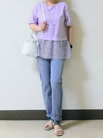 自由区 L 宇野 コーディネート画像