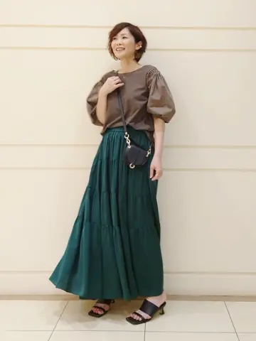 自由区 L maruri コーディネート画像