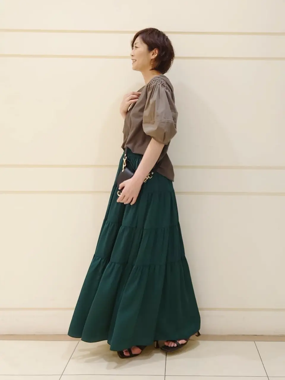 自由区 L maruri コーディネート画像